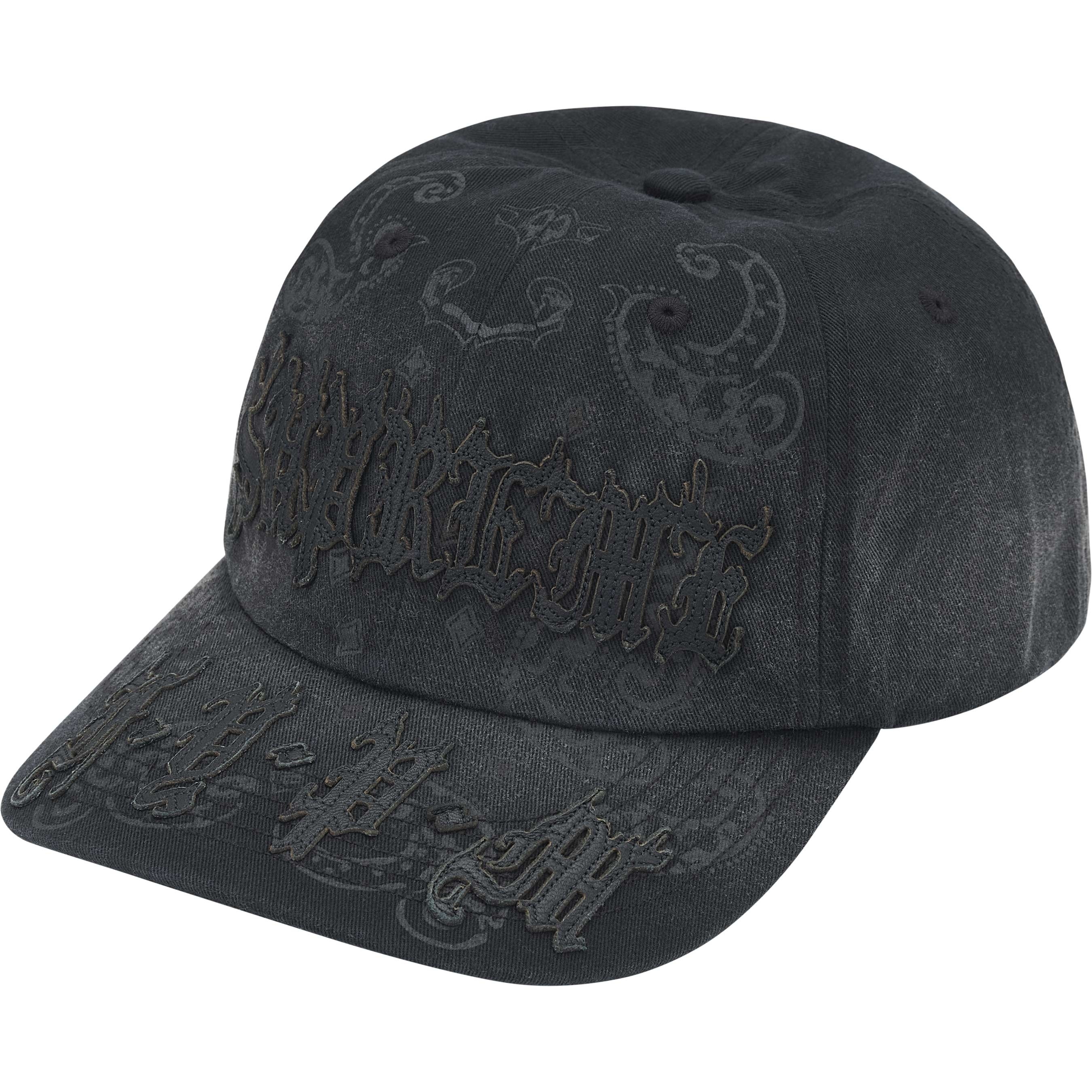 Leather Appliqué 6-Panel view 3